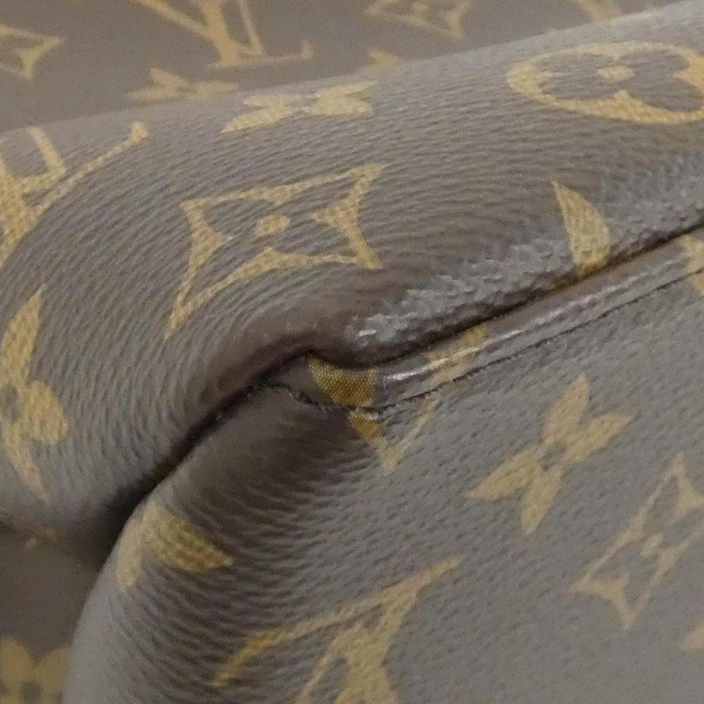 Louis Vuitton Marron Coated Canvas Handbag