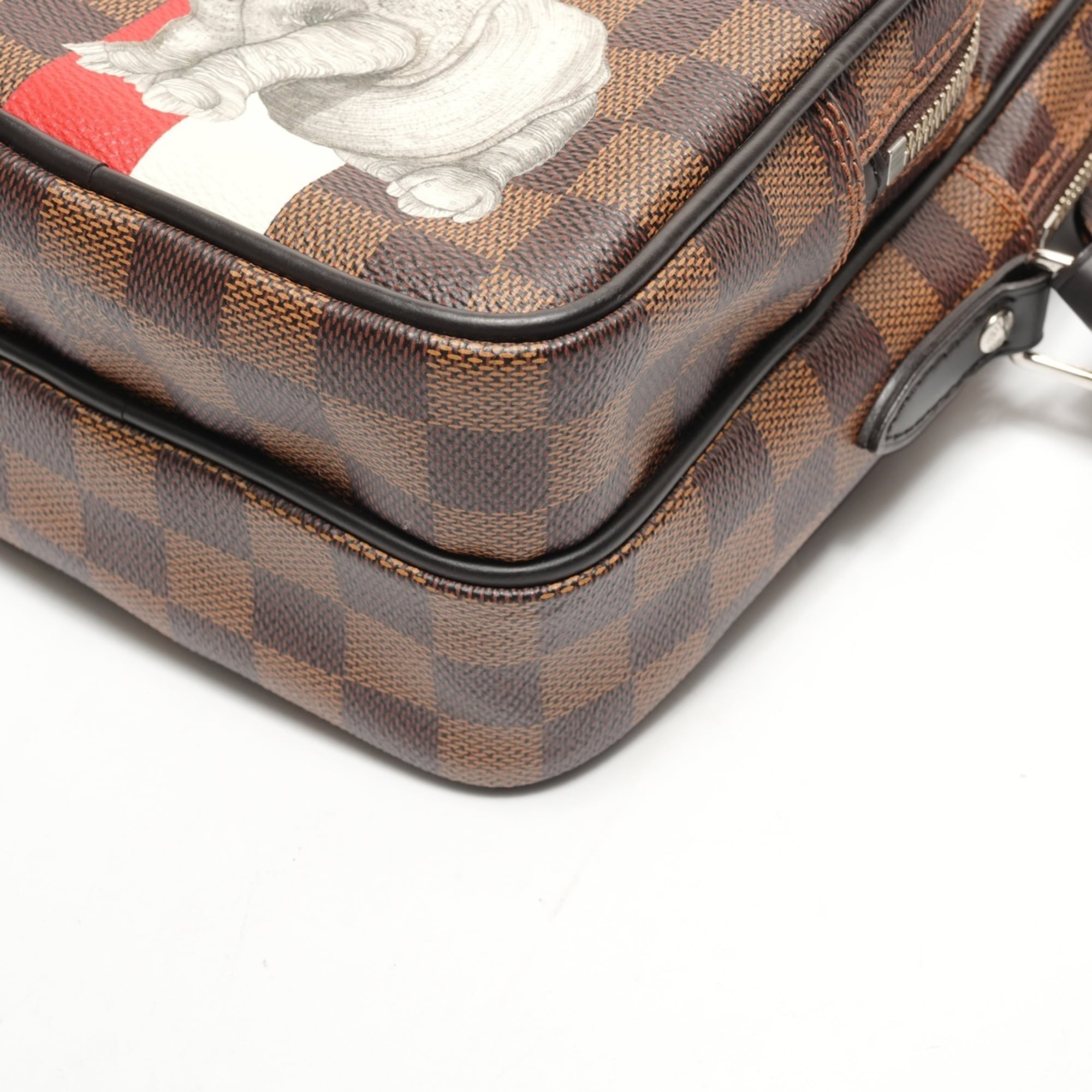 Louis Vuitton Damier Brown Damier Canvas Shoulder Bag