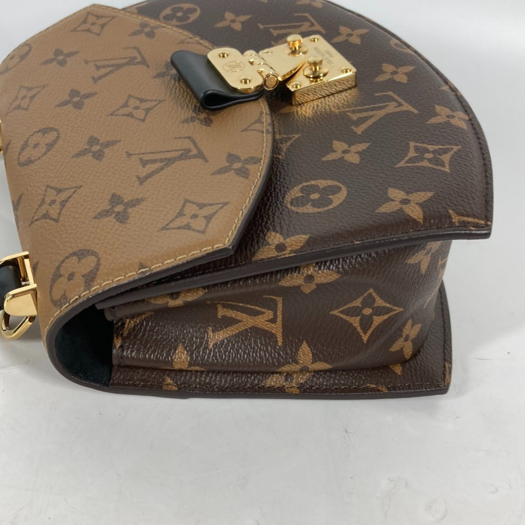 Louis Vuitton Beige Brown Monogram Reverse Monogram Reverse Handbag Shoulder Bag