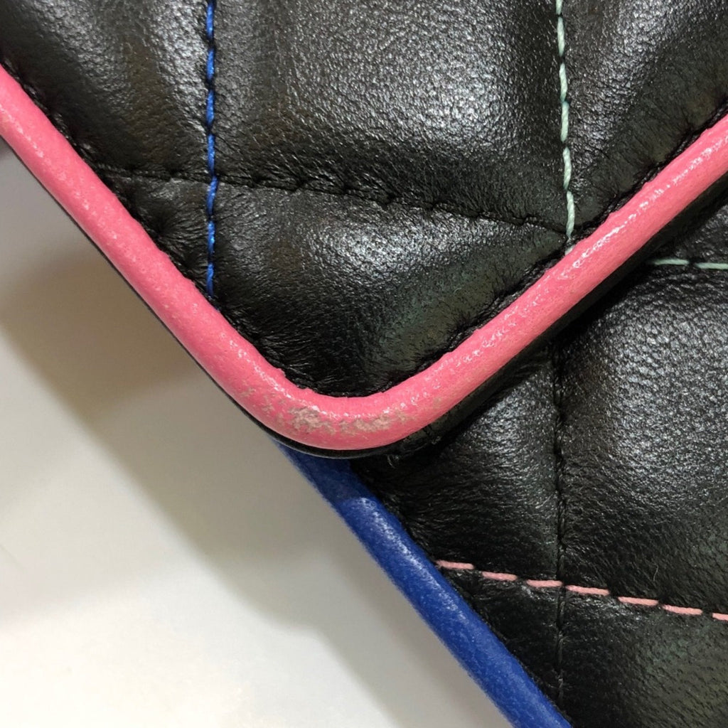 Chanel Black Leather Wallet (Tri-Fold)