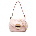Louis Vuitton Pink Denim Shoulder Bag