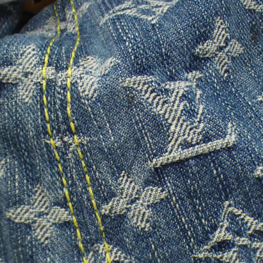 Louis Vuitton Blue Denim Backpack