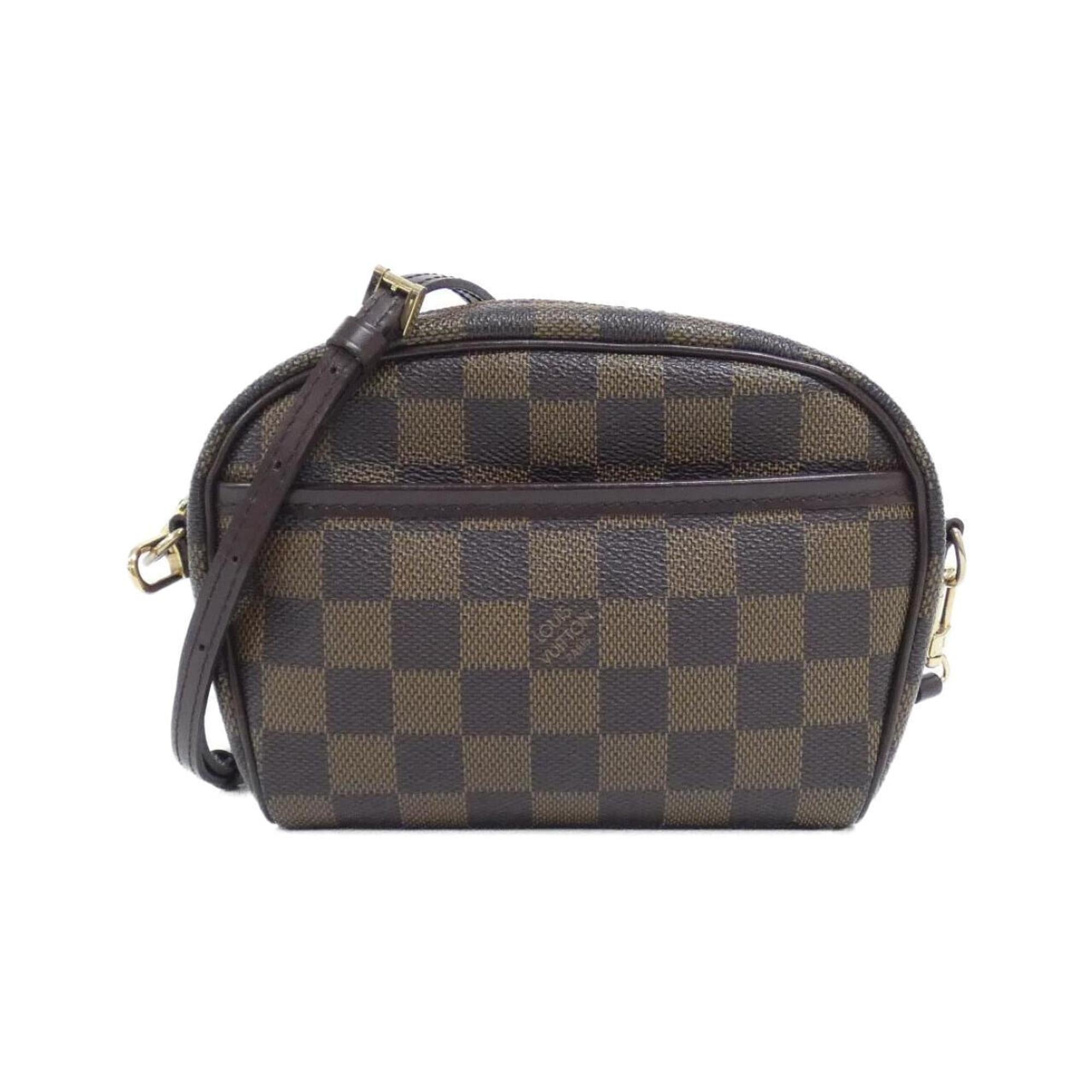 Louis Vuitton Brown Coated Canvas Pochette Shoulder Bag