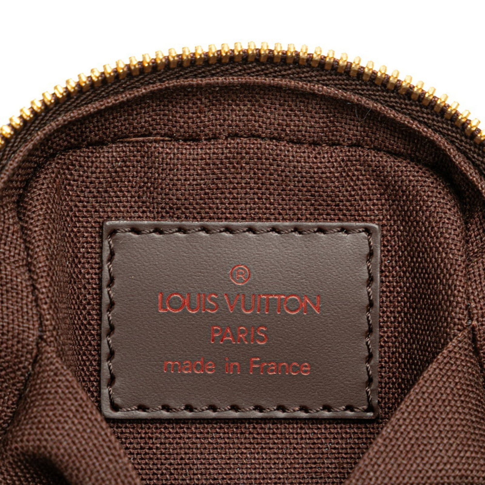 Louis Vuitton Brown Pvc Leather Shoulder Bag