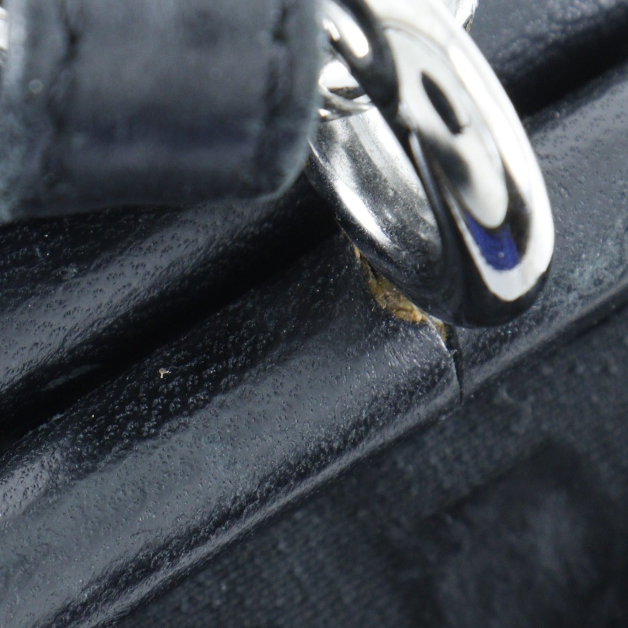 Chanel Black Leather Shoulder Bag