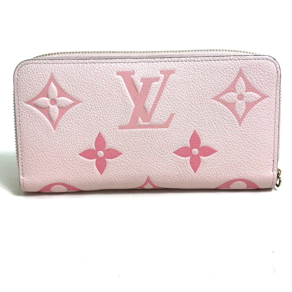 Louis Vuitton Monogram Empreinte Pink Monogram Empreinte Long Wallet