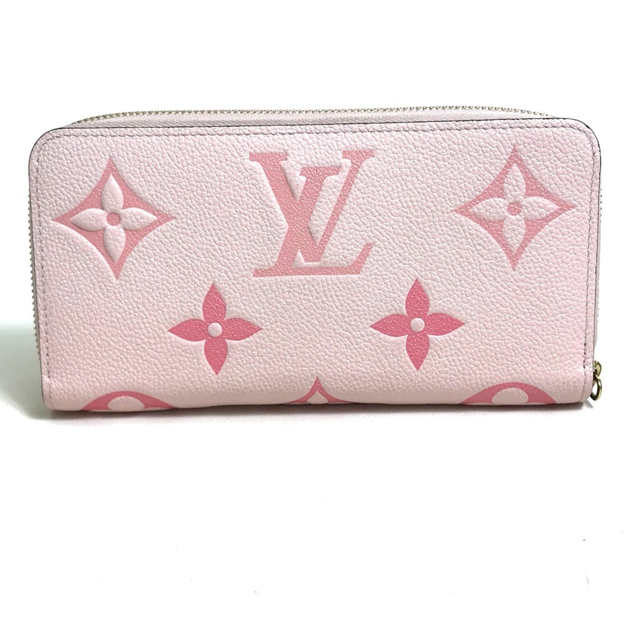 Louis Vuitton Monogram Empreinte Pink Monogram Empreinte Long Wallet