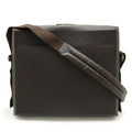 Louis Vuitton Brown Coffee Dark Brown Leather Shoulder Bag