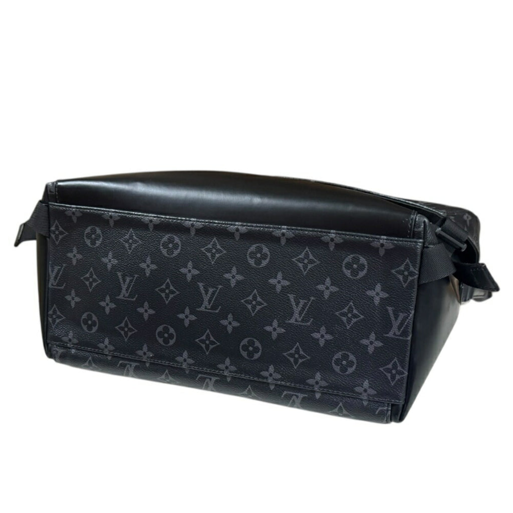 Louis Vuitton Black Gray Monogram Eclipse Shoulder Bag
