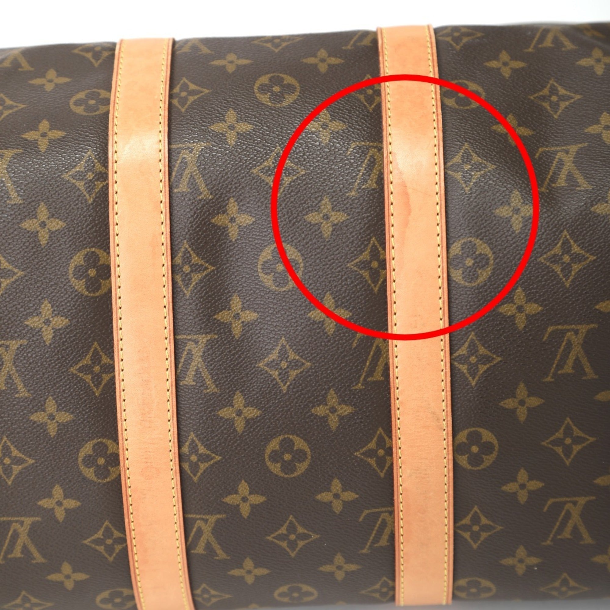 Louis Vuitton Brown Monogram Boston Bag