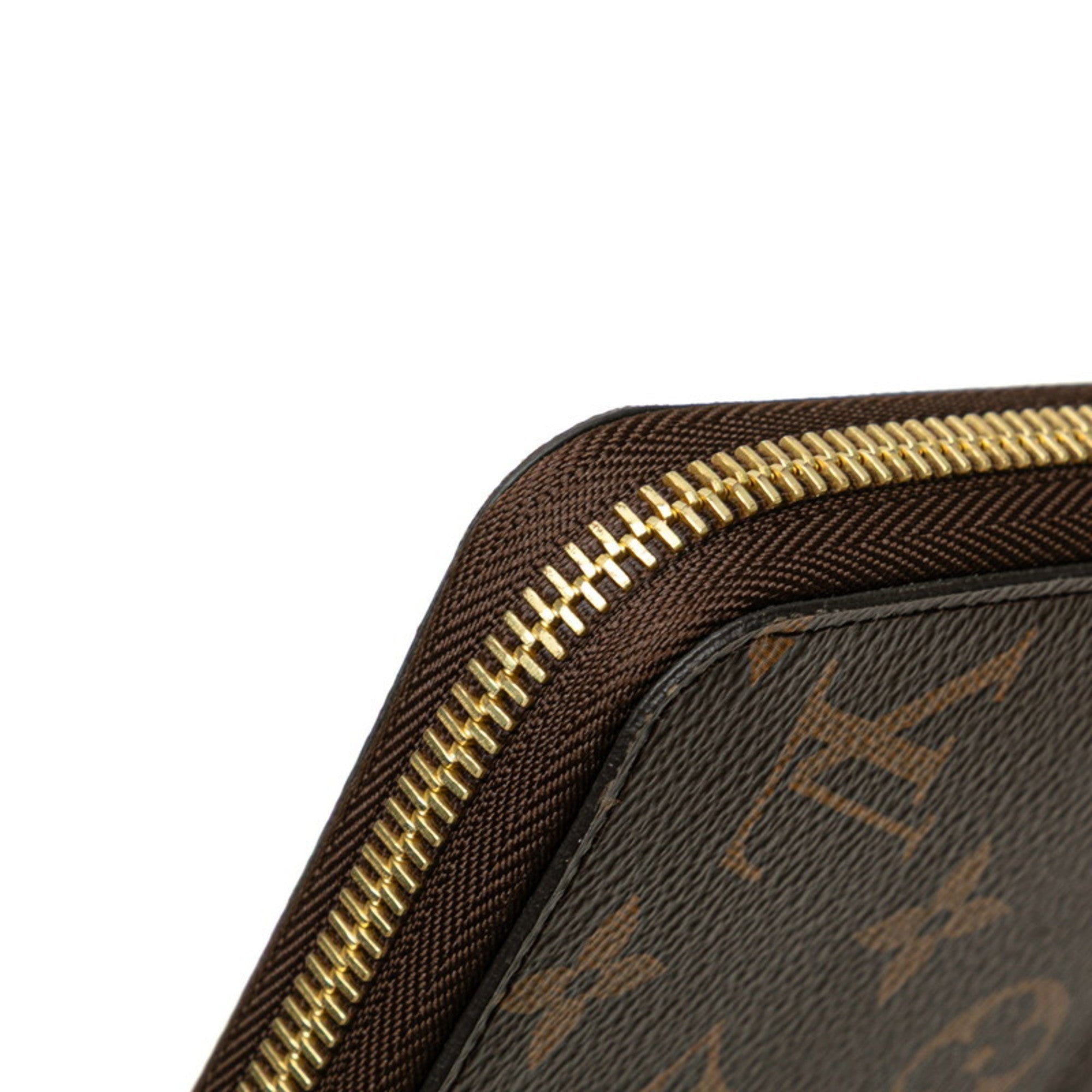 Louis Vuitton Monogram Brown Pvc Long Wallet
