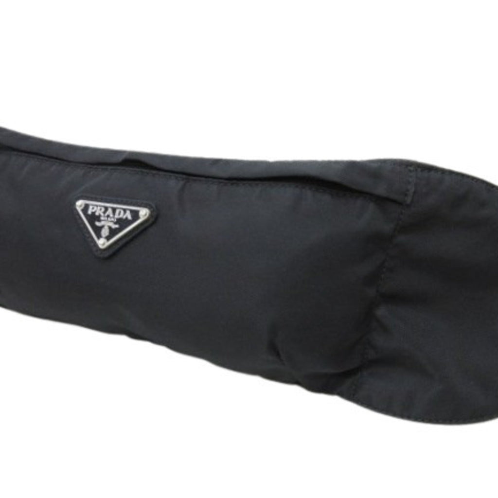 Prada Black Nylon Fanny Pack Sling Bag