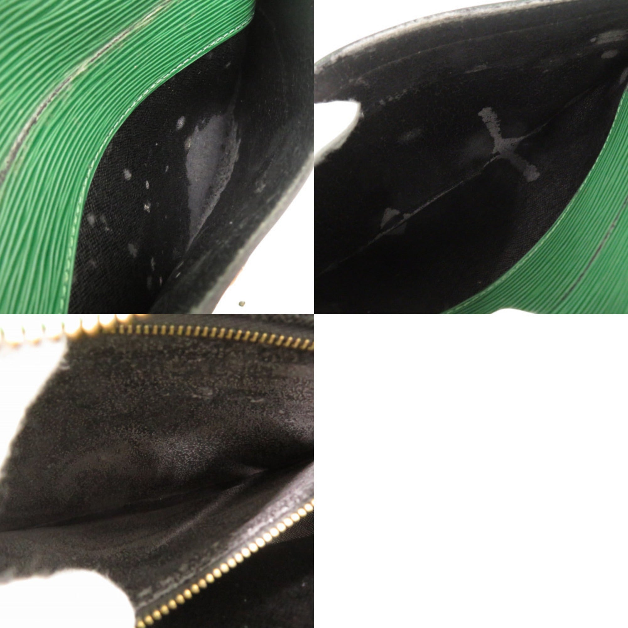 Louis Vuitton Green Epi Leather Shoulder Bag