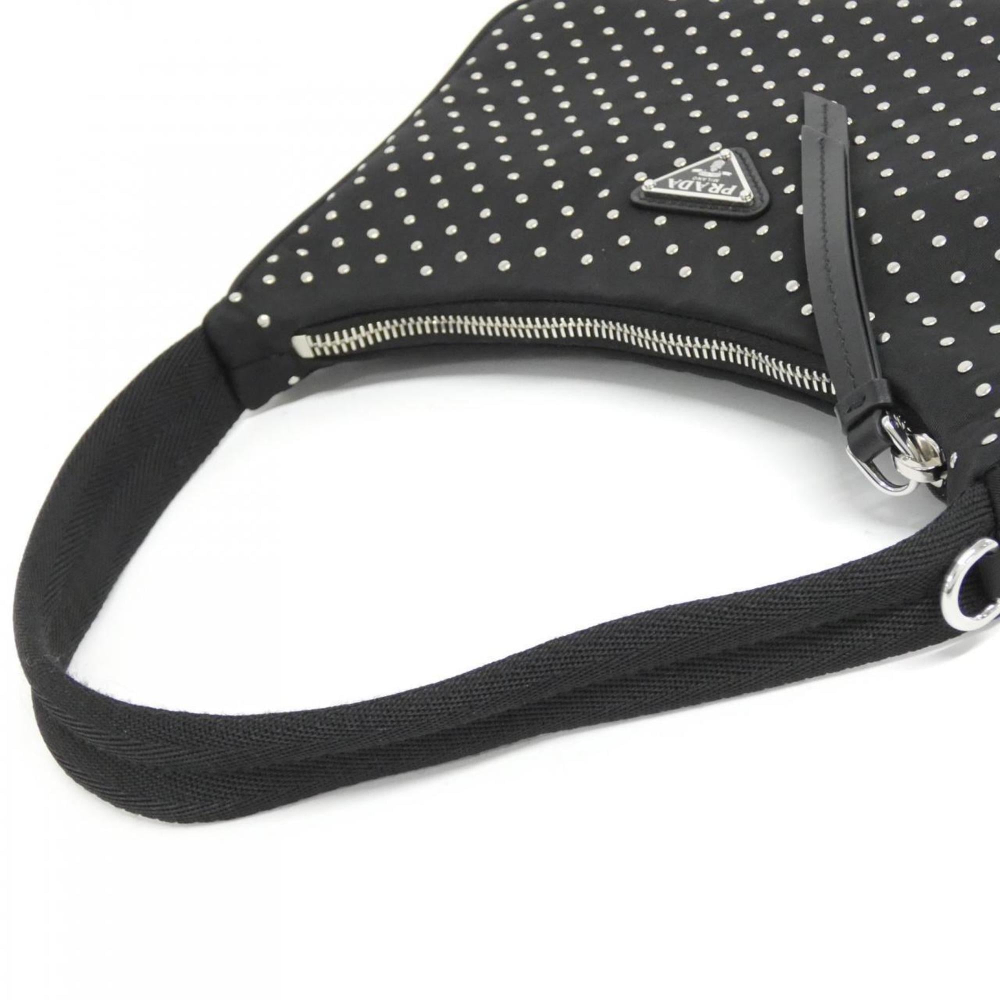 Prada Nero Vela Shoulder Bag