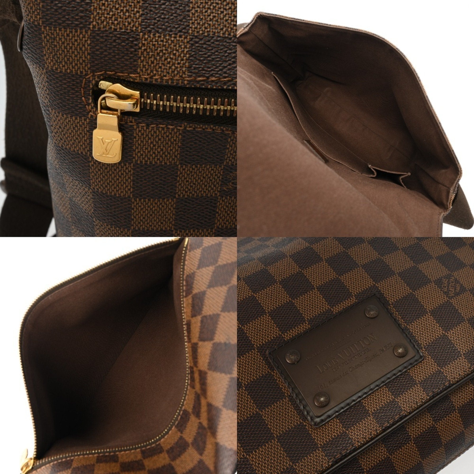 Louis Vuitton Brown Damier Canvas Shoulder Bag