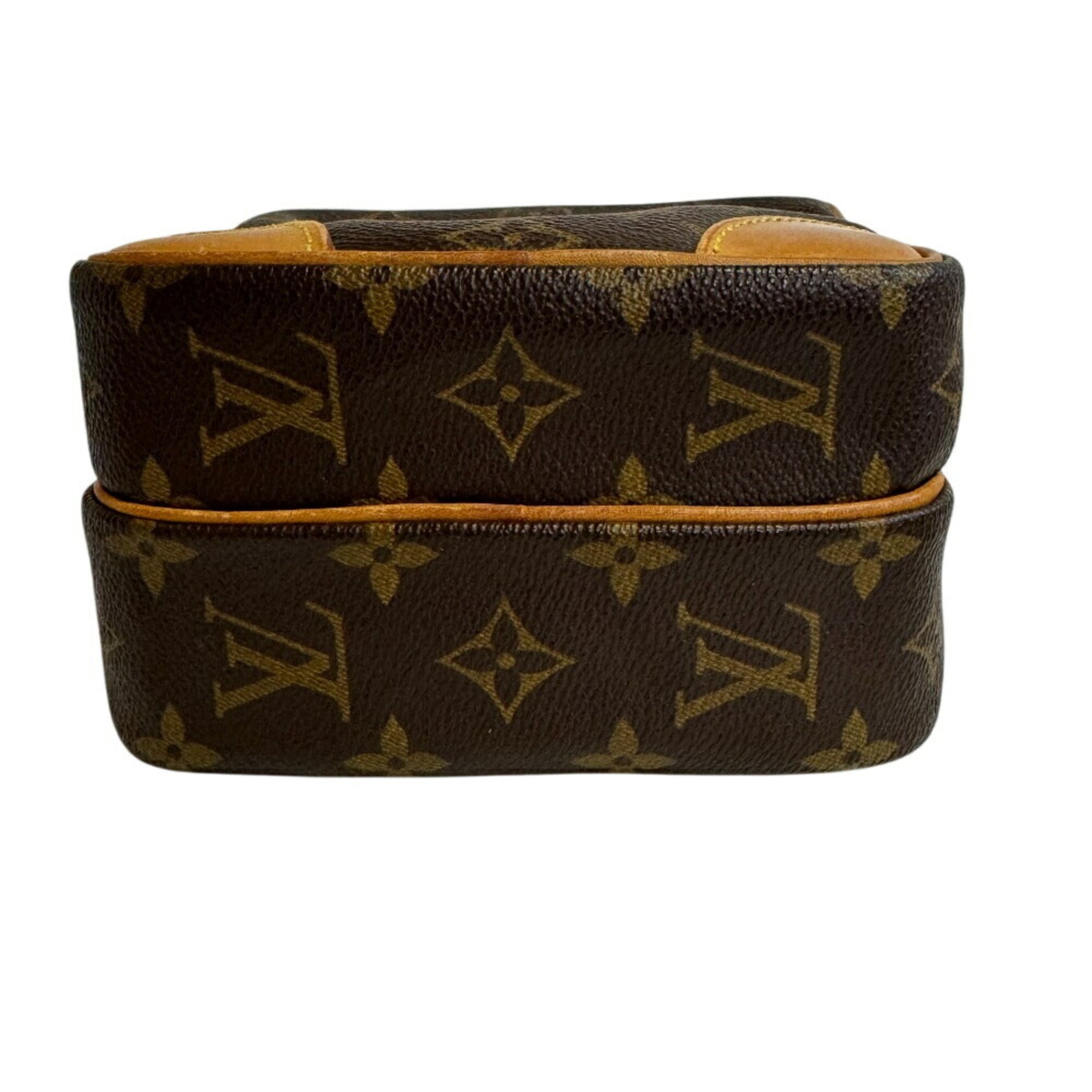 Louis Vuitton Monogram Brown Leather Shoulder Bag