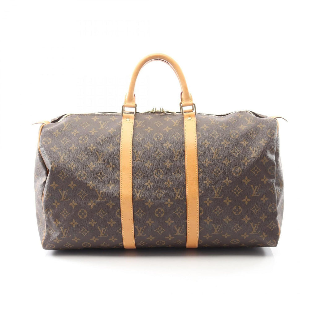 Louis Vuitton Brown Monogram Coated Canvas Boston Bag