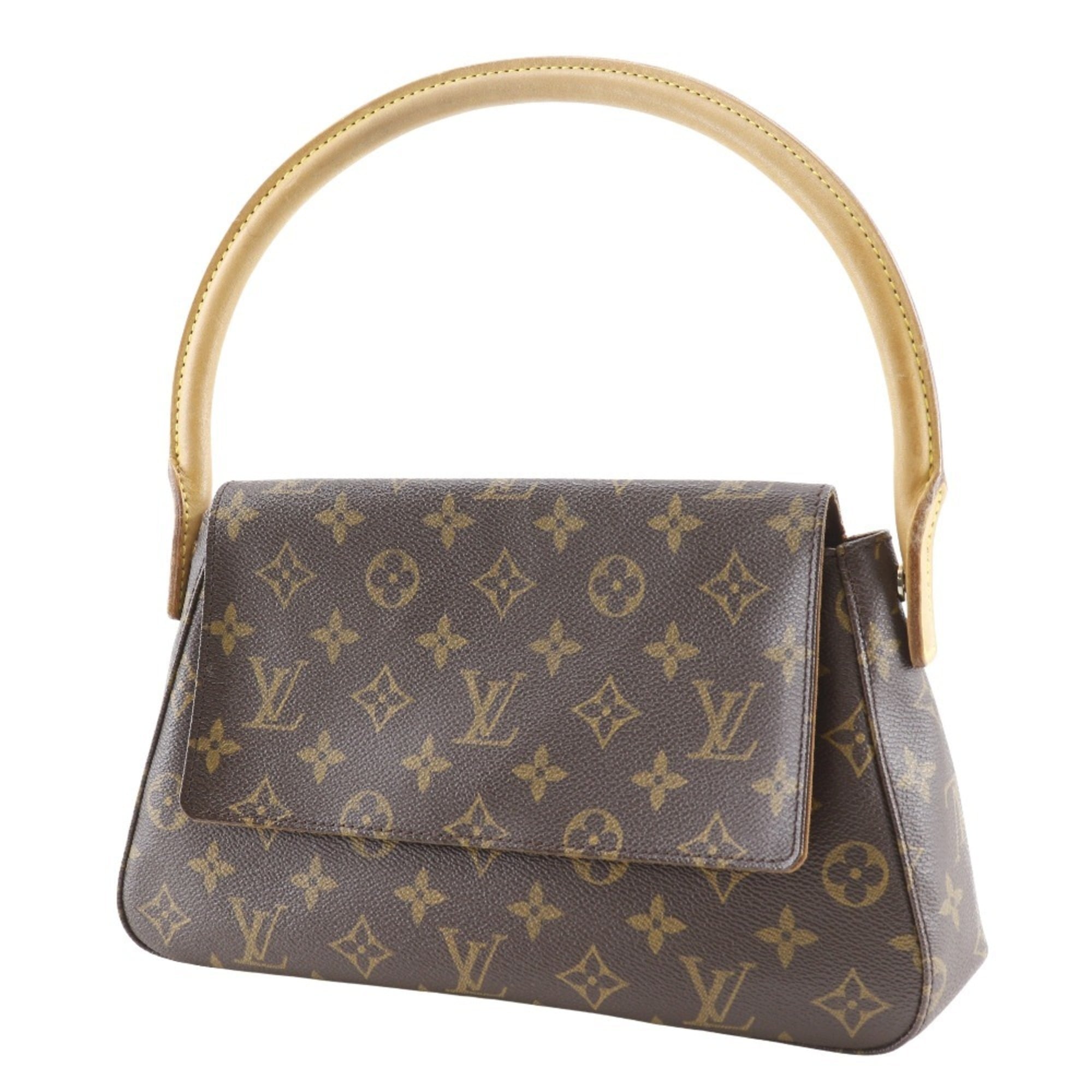 Louis Vuitton Brown Monogram Canvas Shoulder Bag