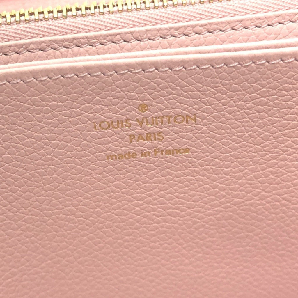 Louis Vuitton Monogram Empreinte Light Pink Monogram Empreinte Long Wallet