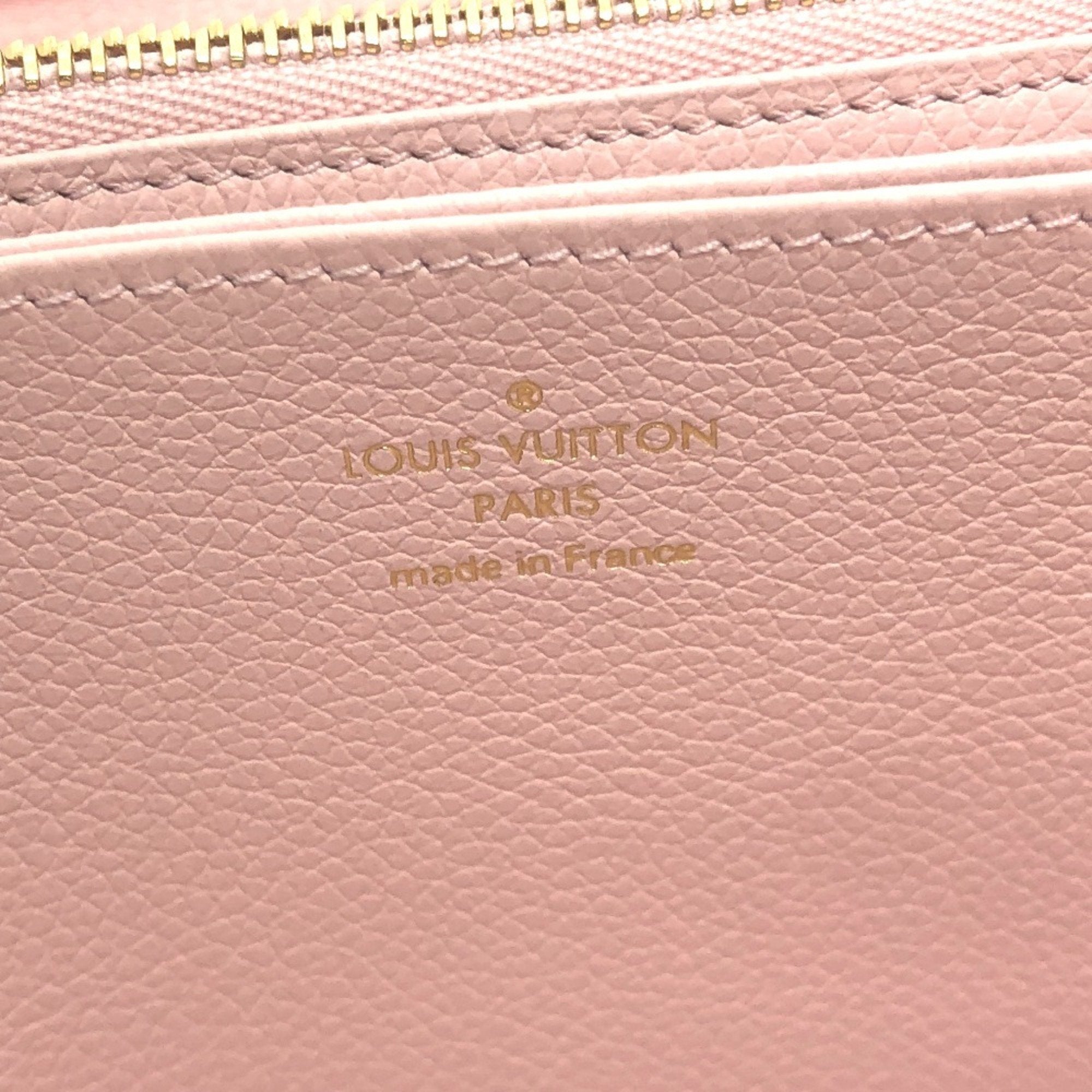 Louis Vuitton Monogram Empreinte Light Pink Monogram Empreinte Long Wallet
