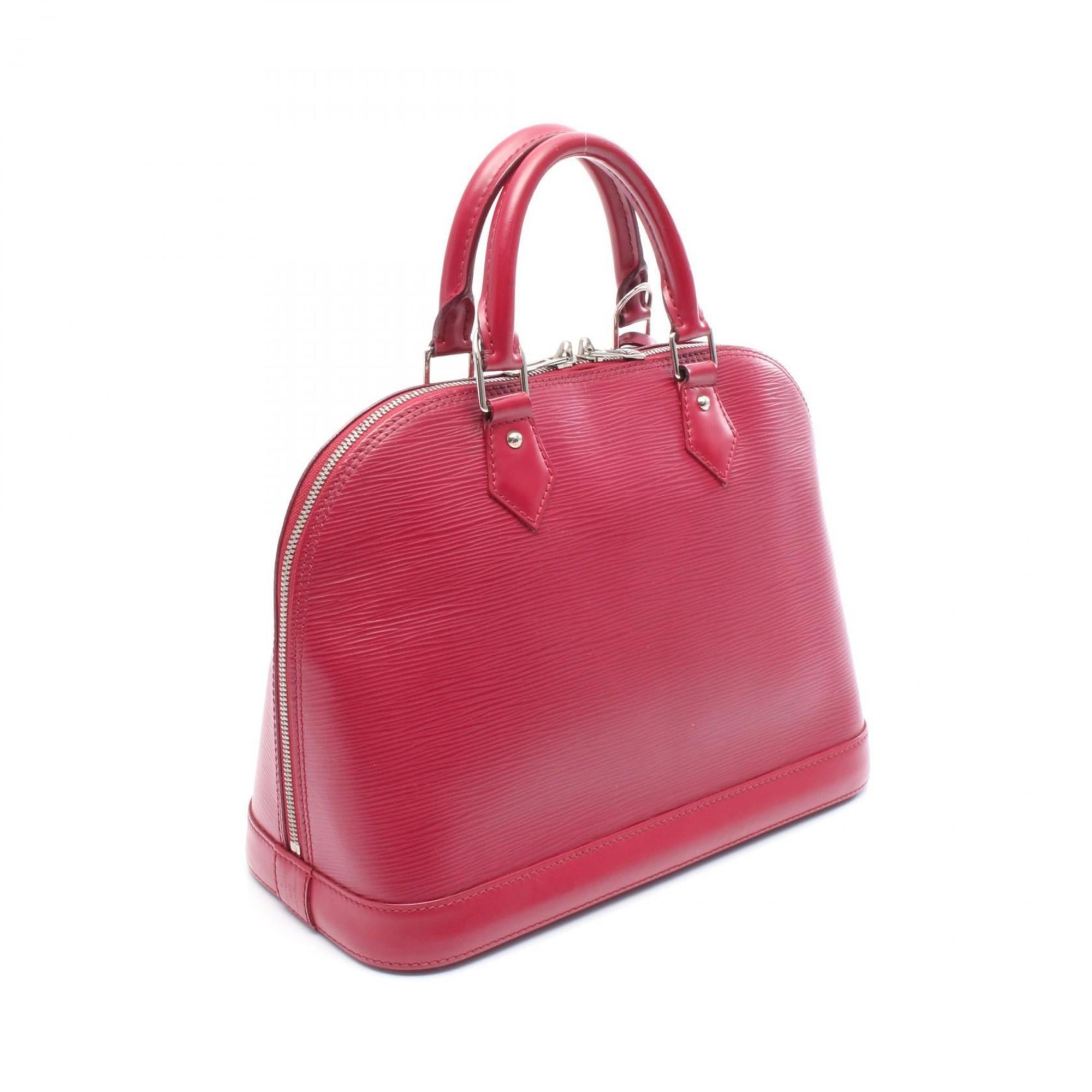 Louis Vuitton Pink Leather Handbag