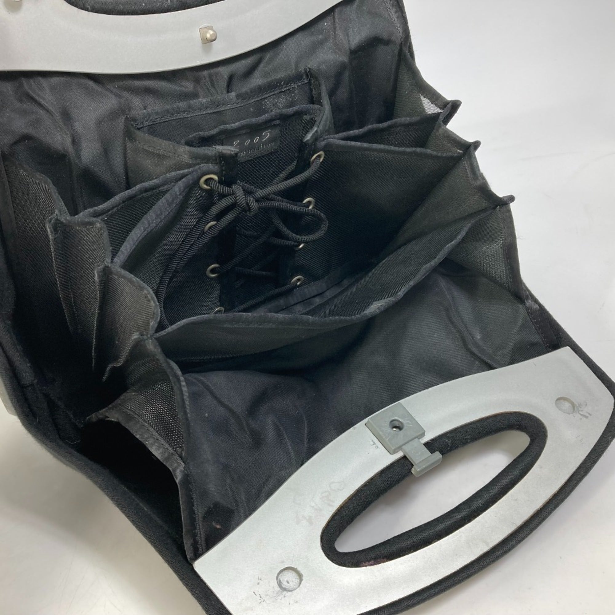 Chanel Black Cloth Handbag