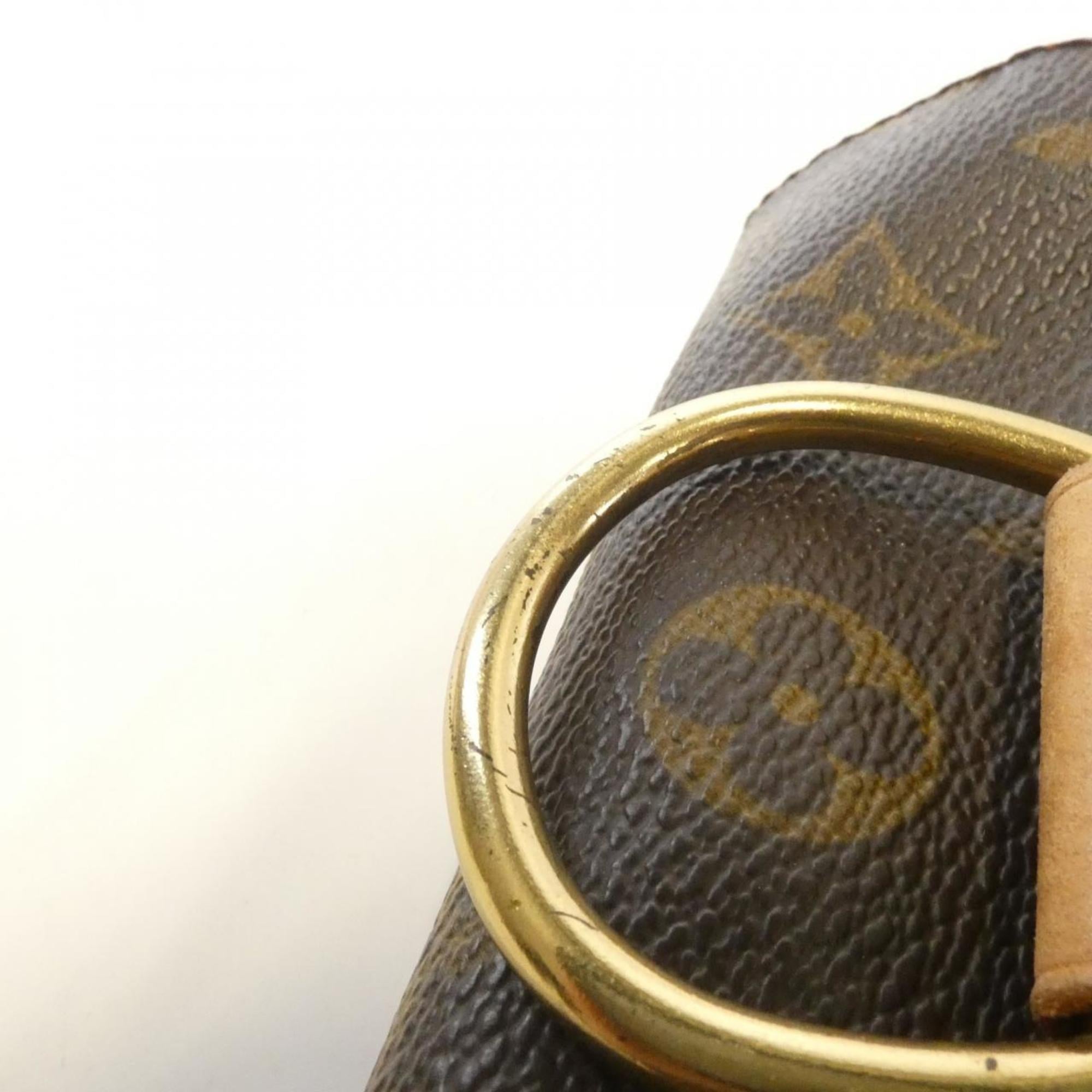 Louis Vuitton Brown Coated Canvas Backpack