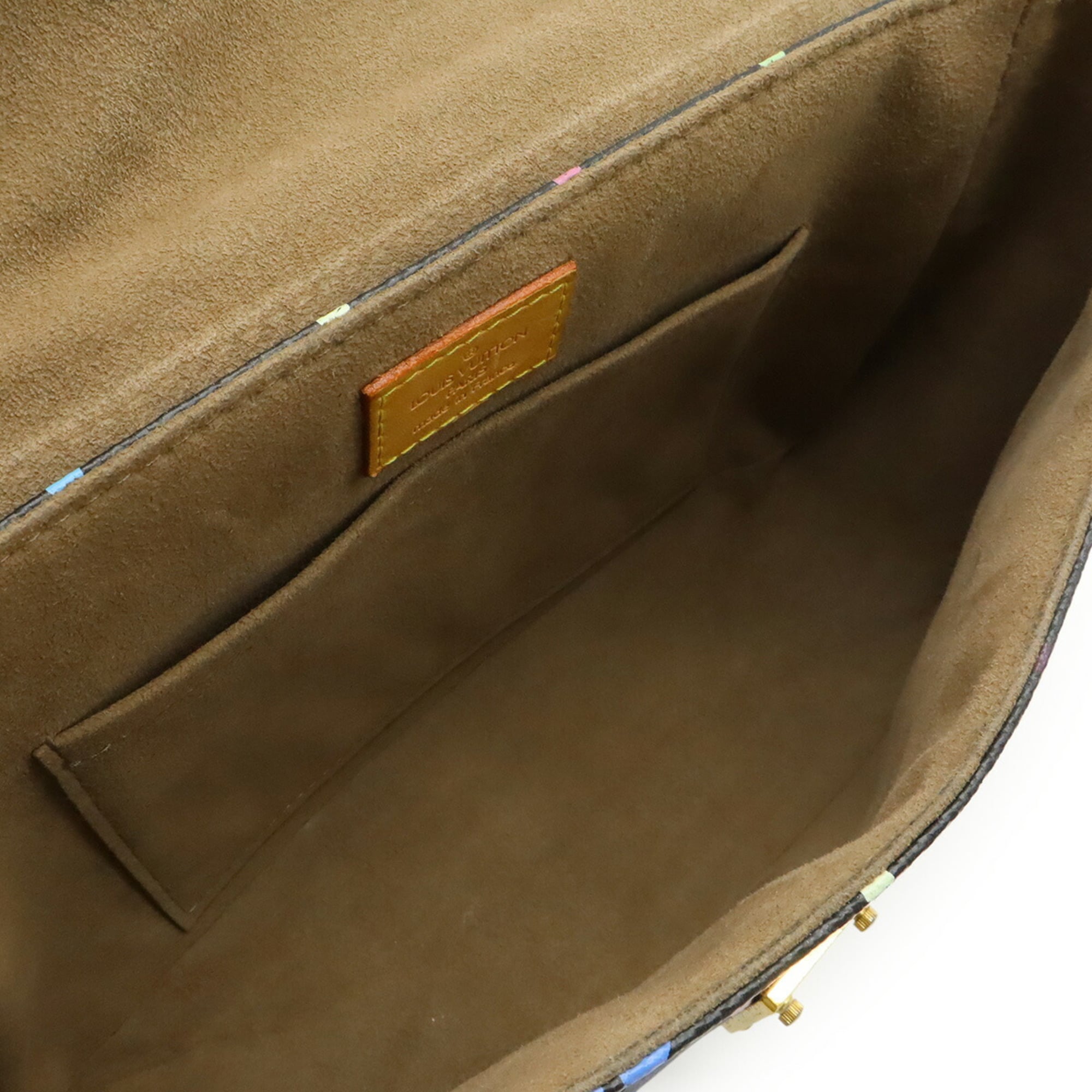 Louis Vuitton Black Monogram Multi-Color Noir Monogram Multicolore Pochette Shoulder Bag