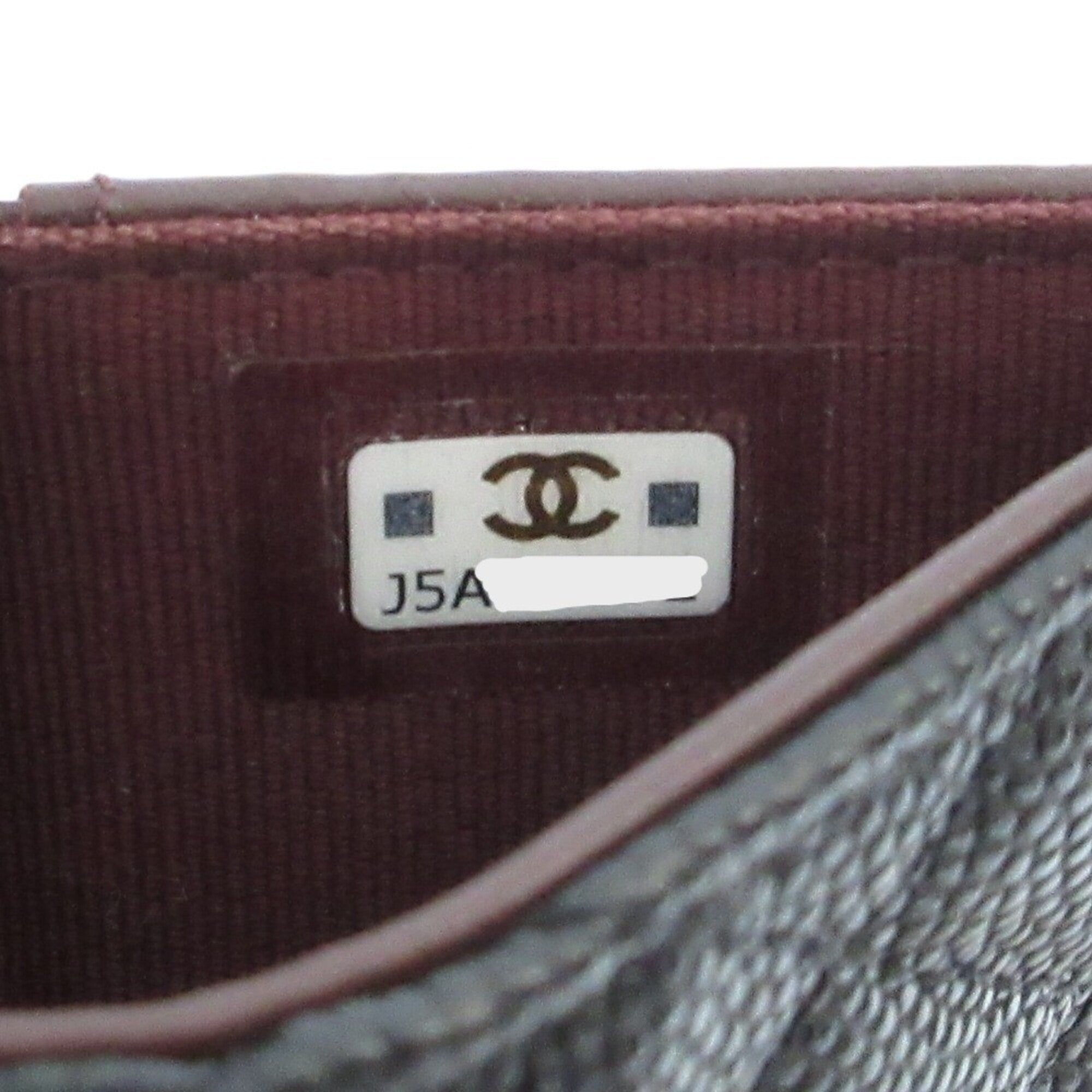 Chanel Black Card Wallet