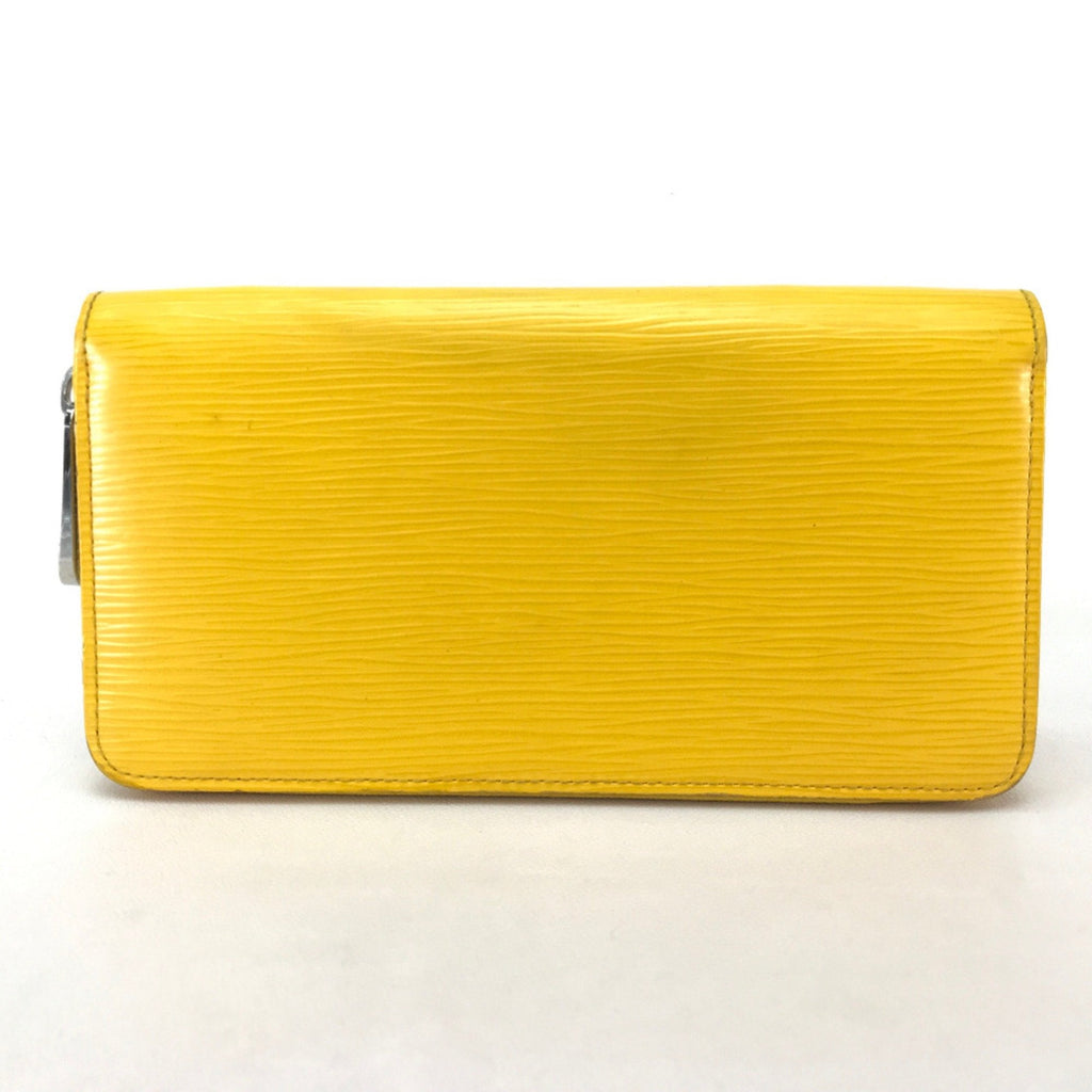 Louis Vuitton Yellow Leather Long Wallet