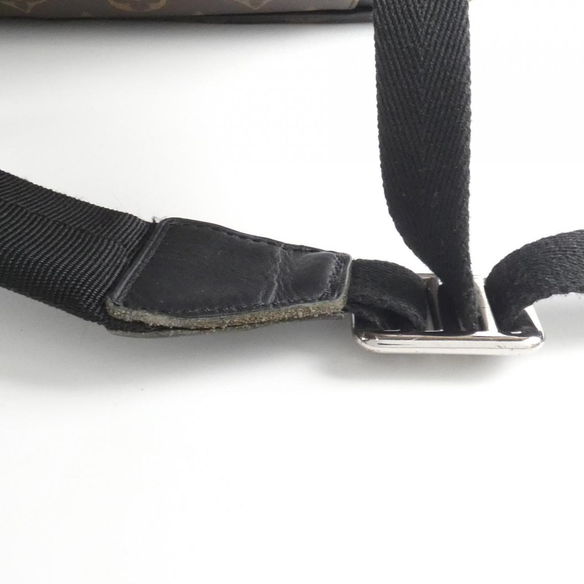 Louis Vuitton Brown Coated Canvas Backpack
