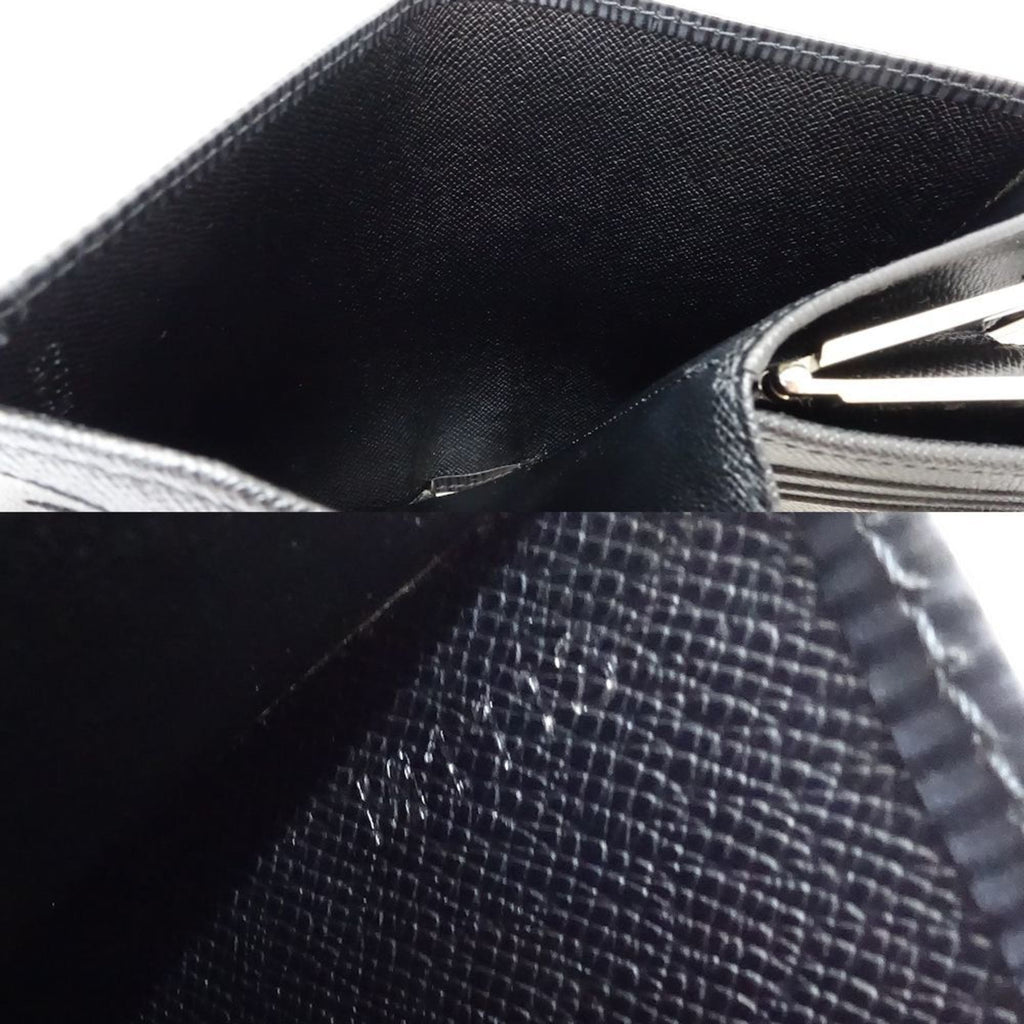 Louis Vuitton Epi Noir Leather Wallet