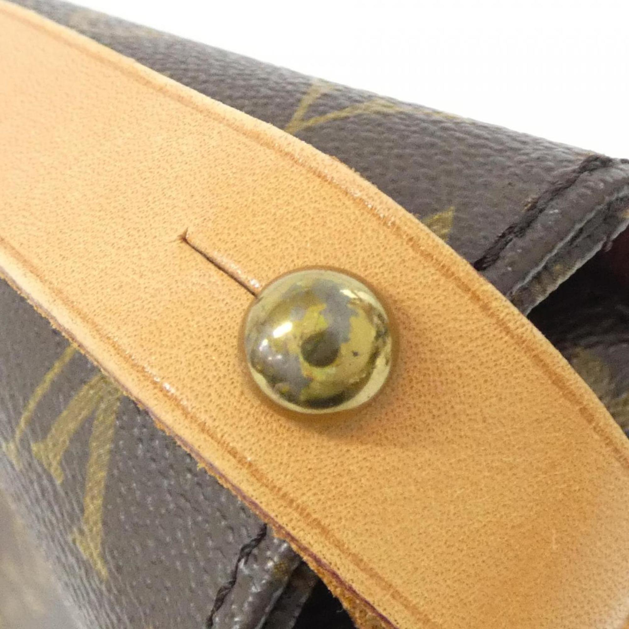 Louis Vuitton Brown Coated Canvas Shoulder Bag