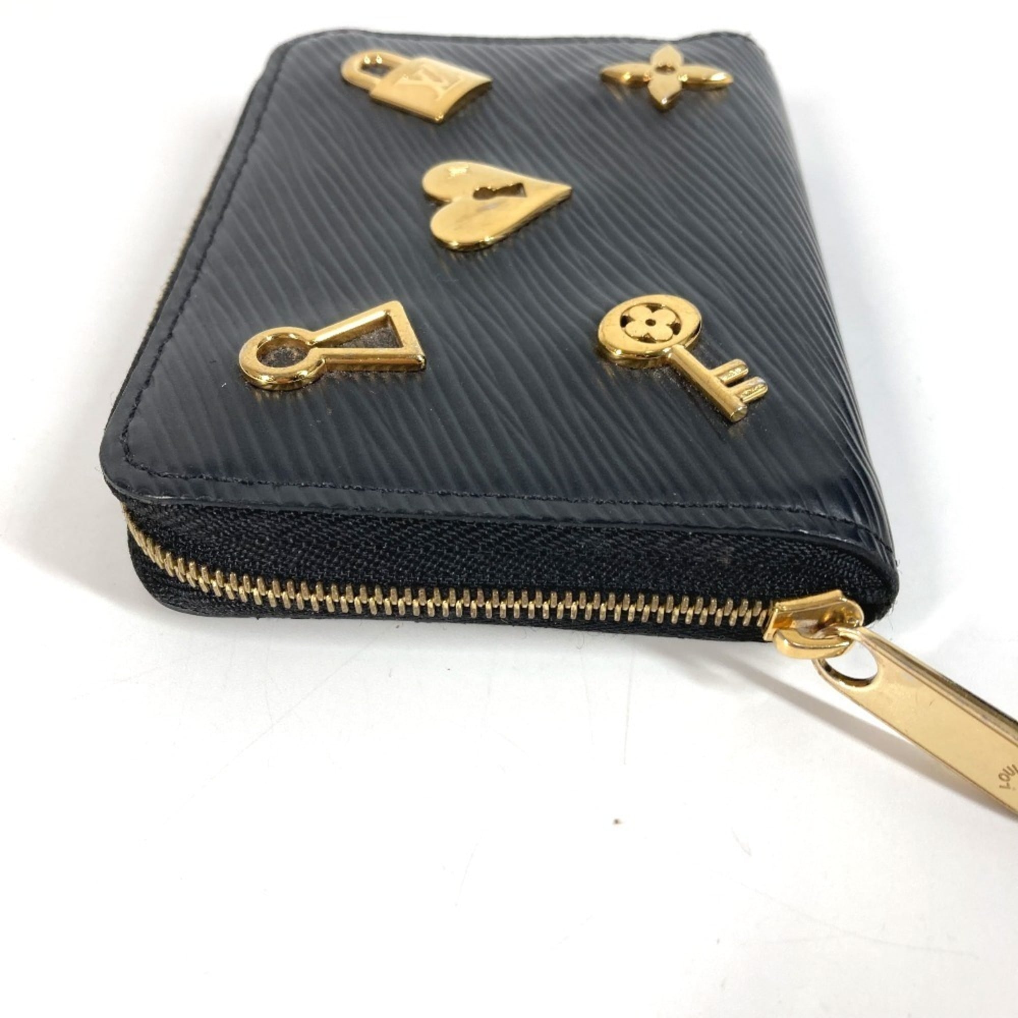 Louis Vuitton Epi Black Noir Epi Leather Coin Purse/Coin Case