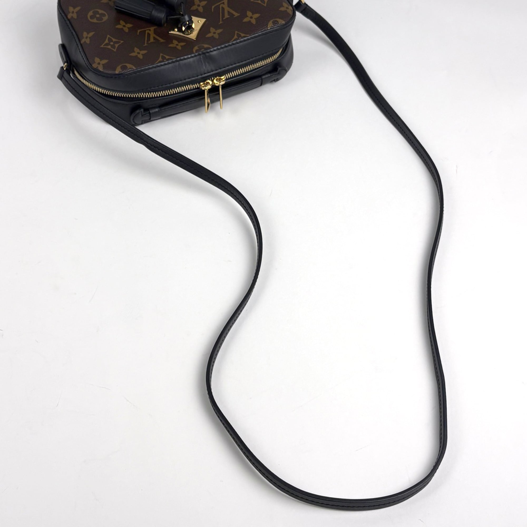 Louis Vuitton Black Brown Noir Monogram Shoulder Bag