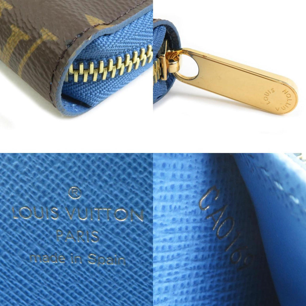 Louis Vuitton Blue Jean Monogram Monogram Long Wallet