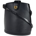 Louis Vuitton Black Noir Epi Leather Shoulder Bag