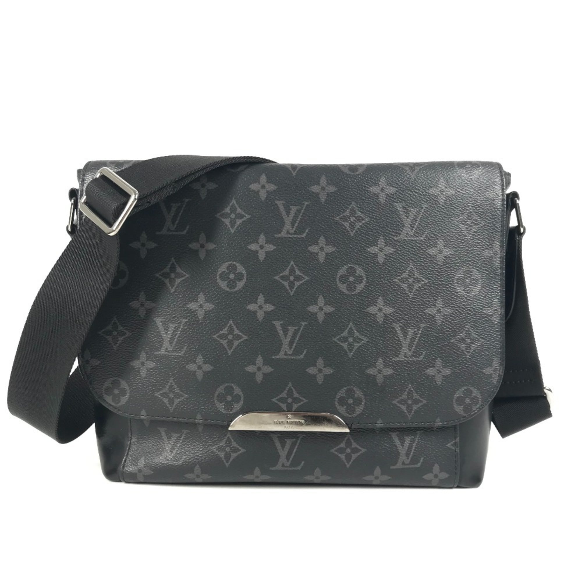 Louis Vuitton Black Monogram Eclipse Monogram Eclipse Messenger Bag Shoulder Bag
