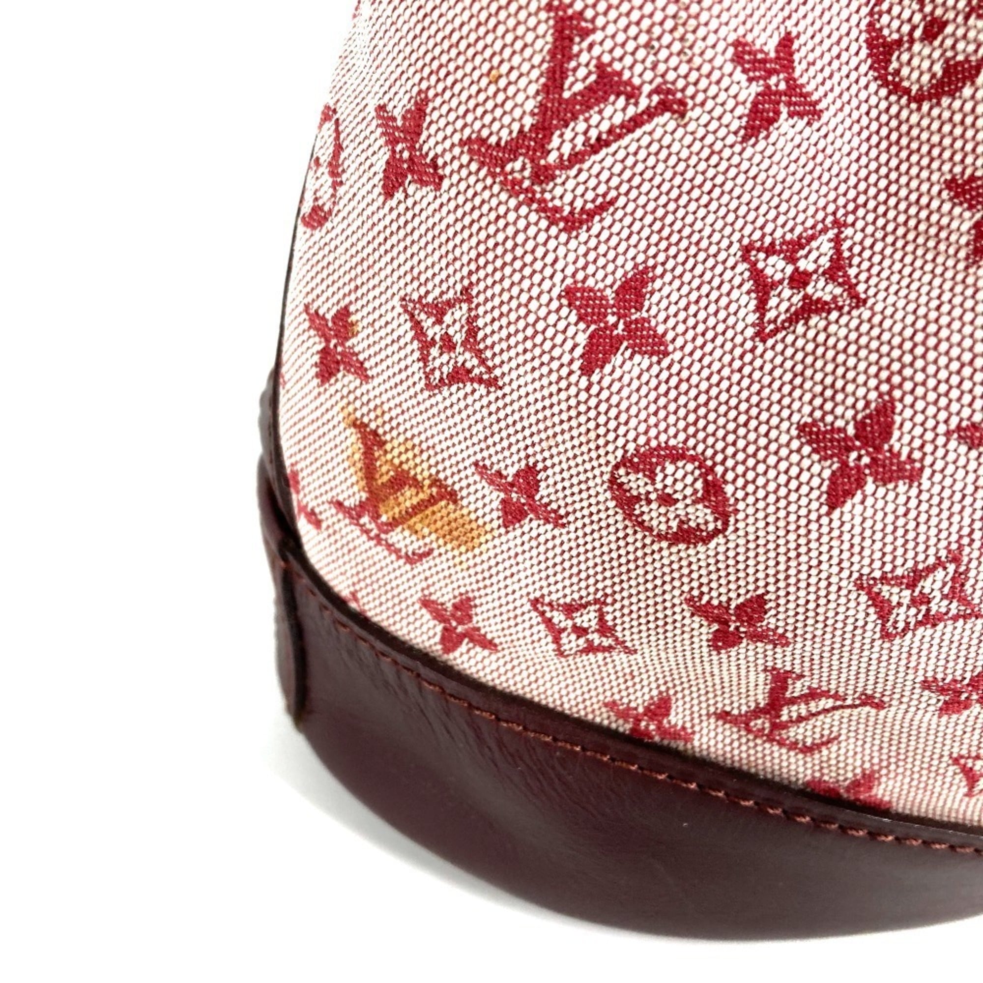 Louis Vuitton Cerise Red Color Monogram Mini Handbag Shoulder Bag