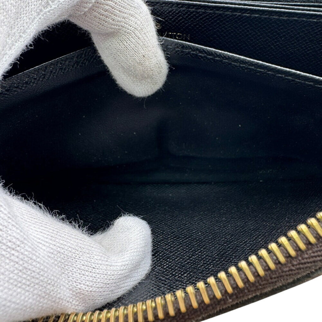Louis Vuitton Brown Leather Long Wallet