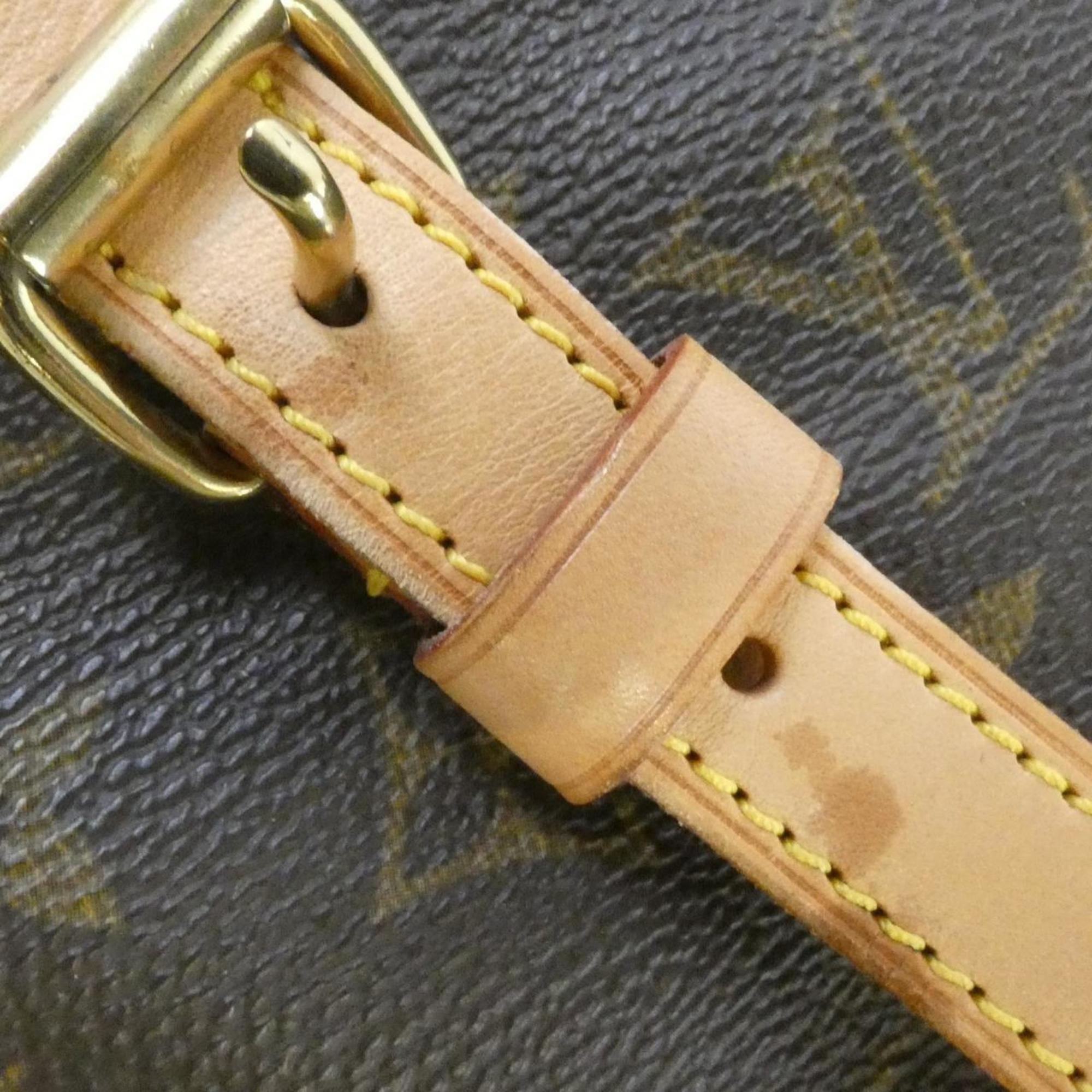 Louis Vuitton Monogram Marron Coated Canvas Shoulder Bag