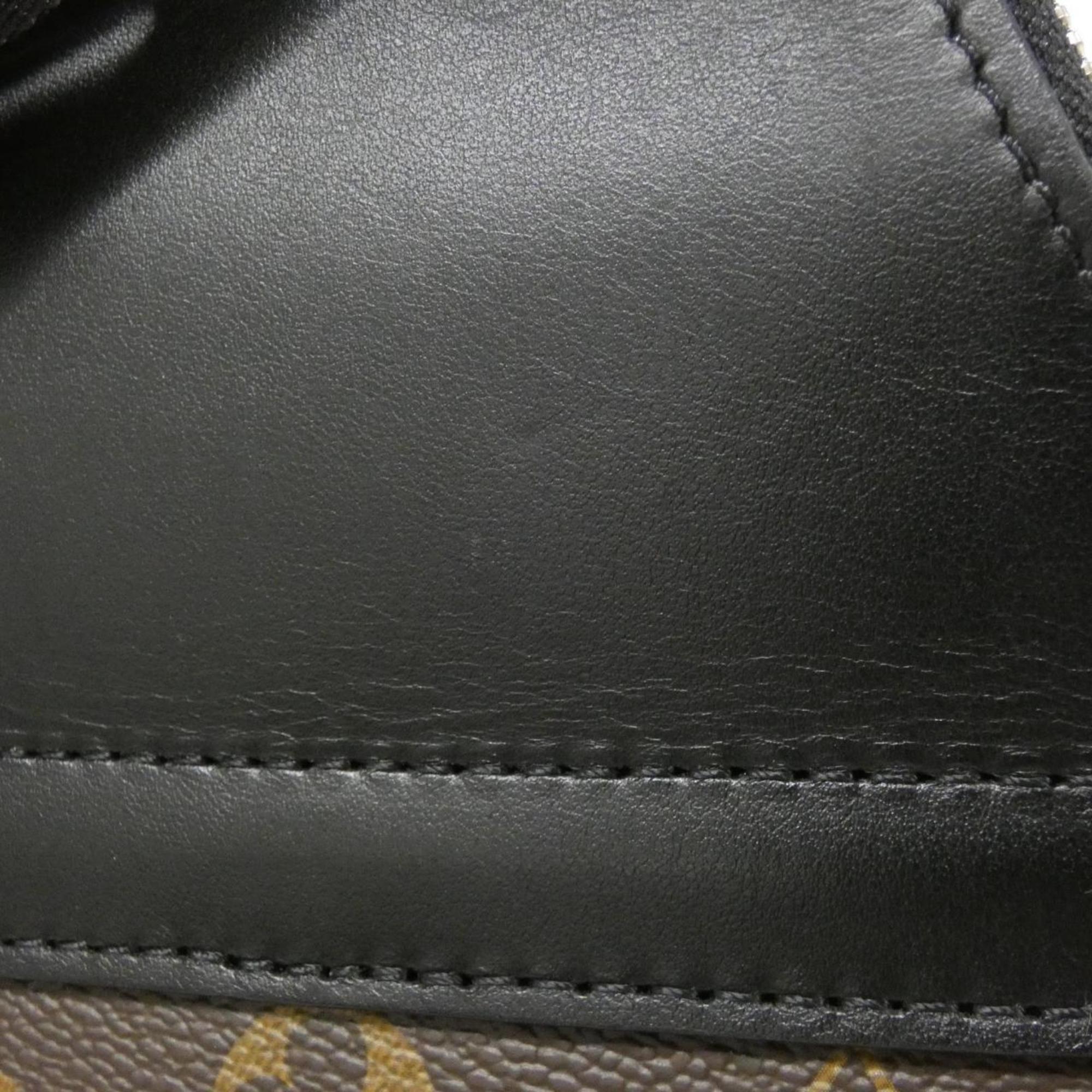 Louis Vuitton Brown Coated Canvas Shoulder Bag