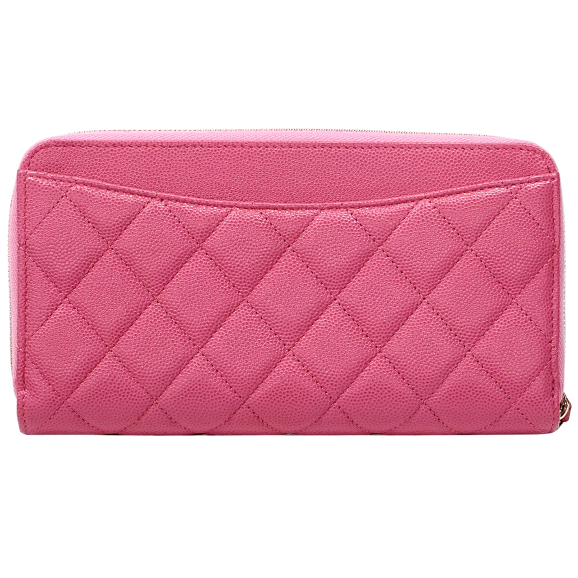 Chanel Pink Grained Calfskin
