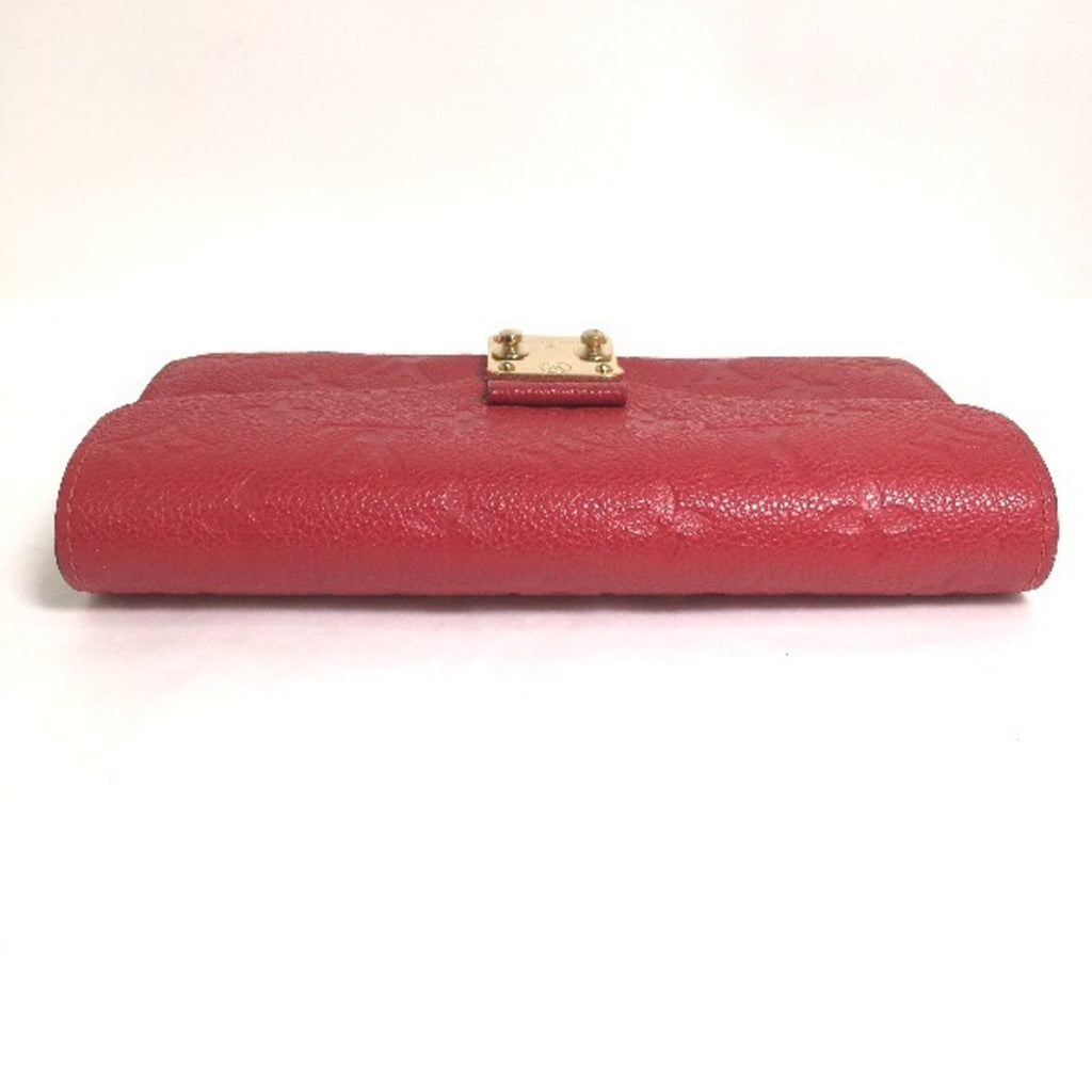 Louis Vuitton Red Color Monogram Long Wallet