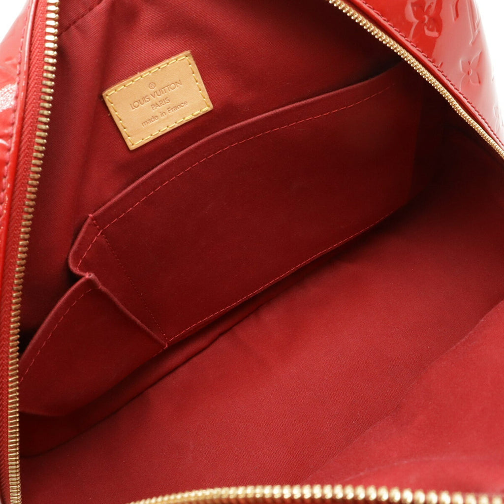 Louis Vuitton Monogram Vernis Pomme D'amour Handbag Tote Bag