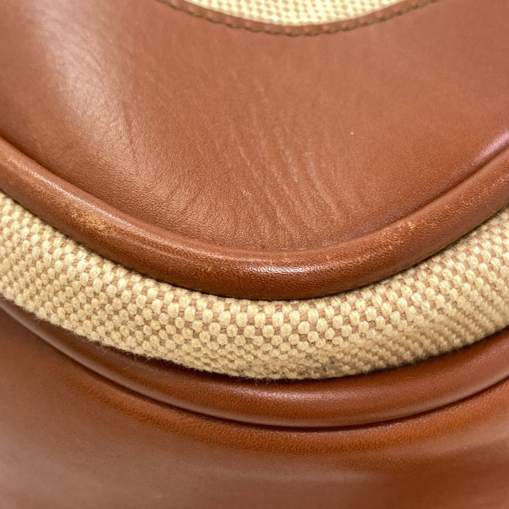 Gucci Brown Canvas Backpack (Pre-Owned)