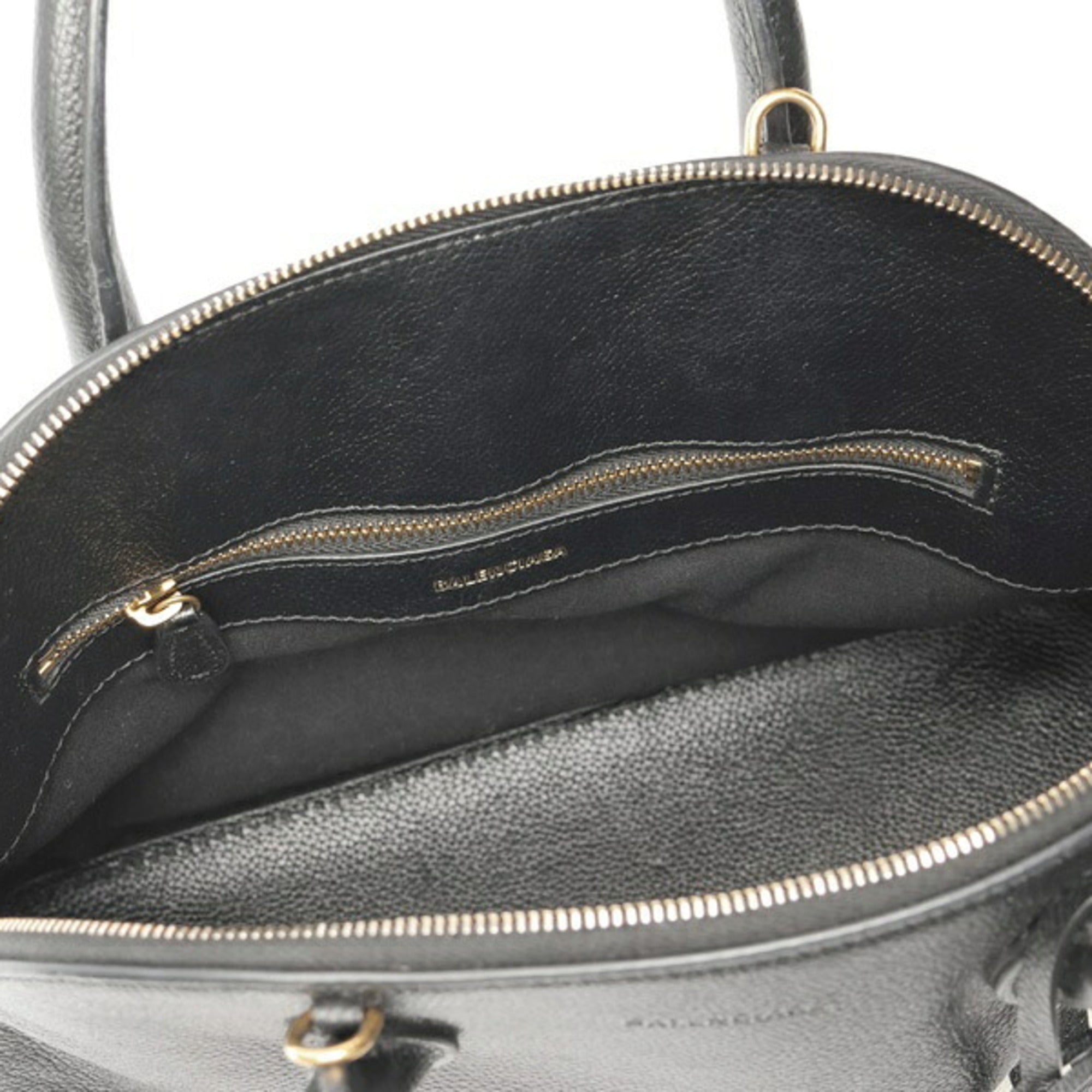 Balenciaga Black Leather Shoulder