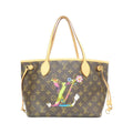Louis Vuitton Brown Coated Canvas Handbag