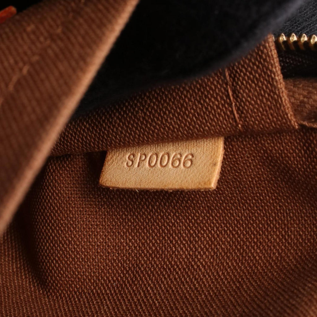Louis Vuitton Brown Coated Canvas Leather Fanny Pack