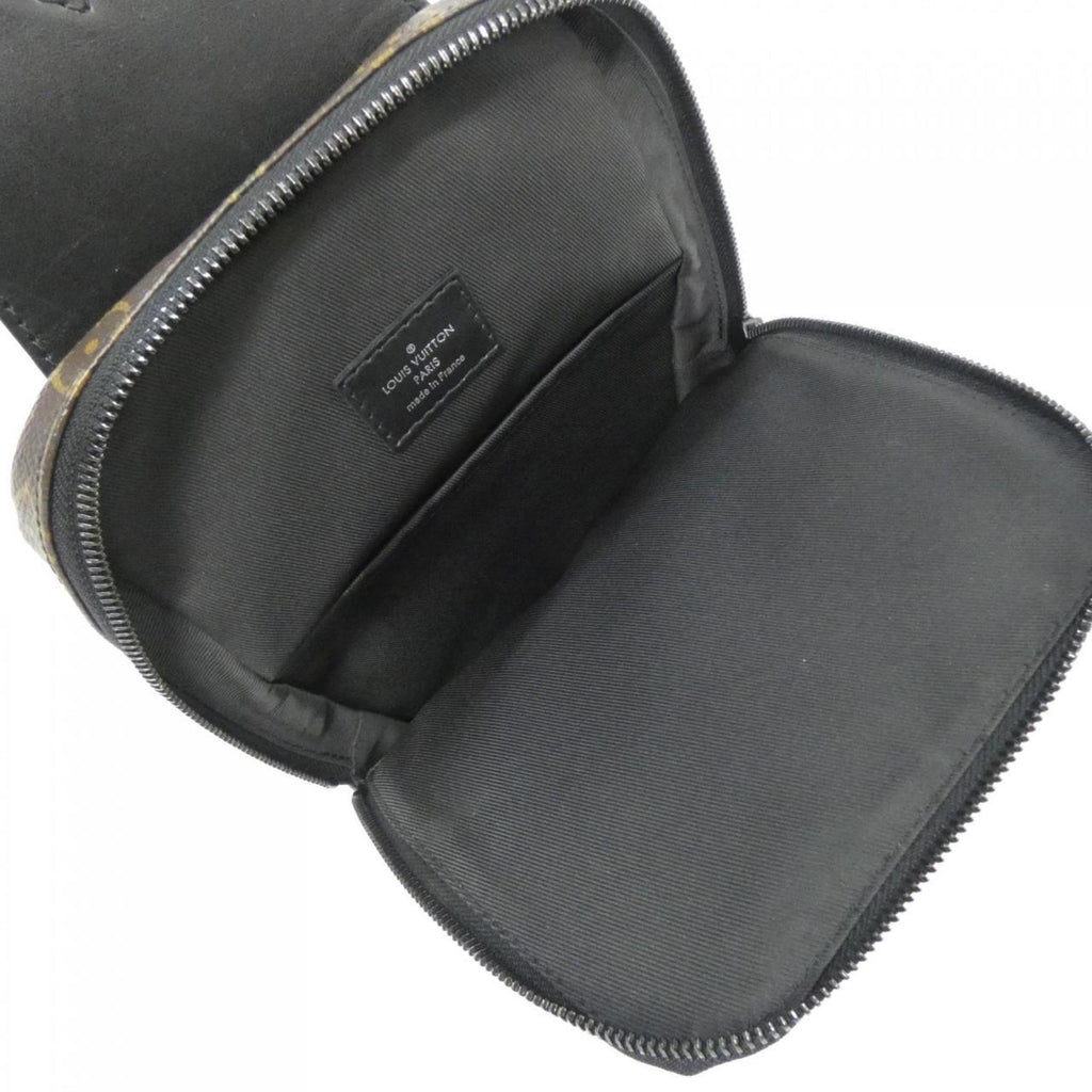 Louis Vuitton Brown Coated Canvas Shoulder Bag